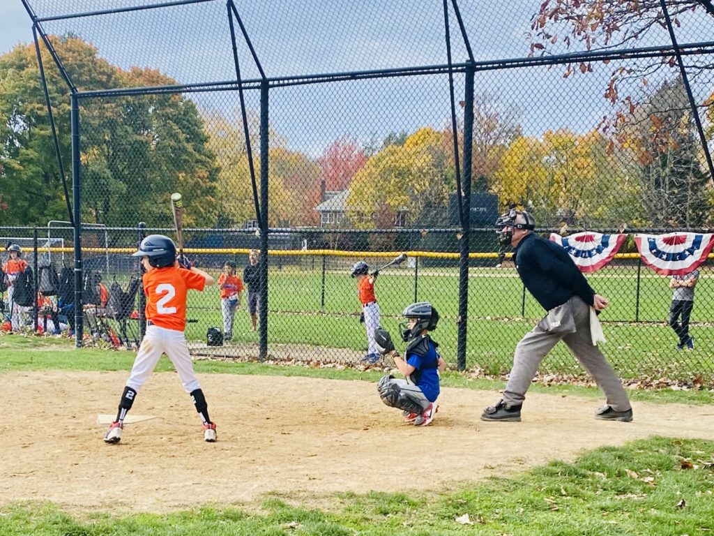 Max C Batting with Cian D Catching